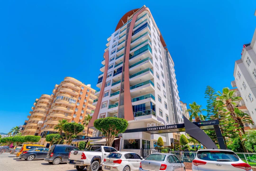 Mahmutlar Dolce Vıta’da Satılık 2+1 Full Eşyalı 130 M² Deniz Manzaralı Daire