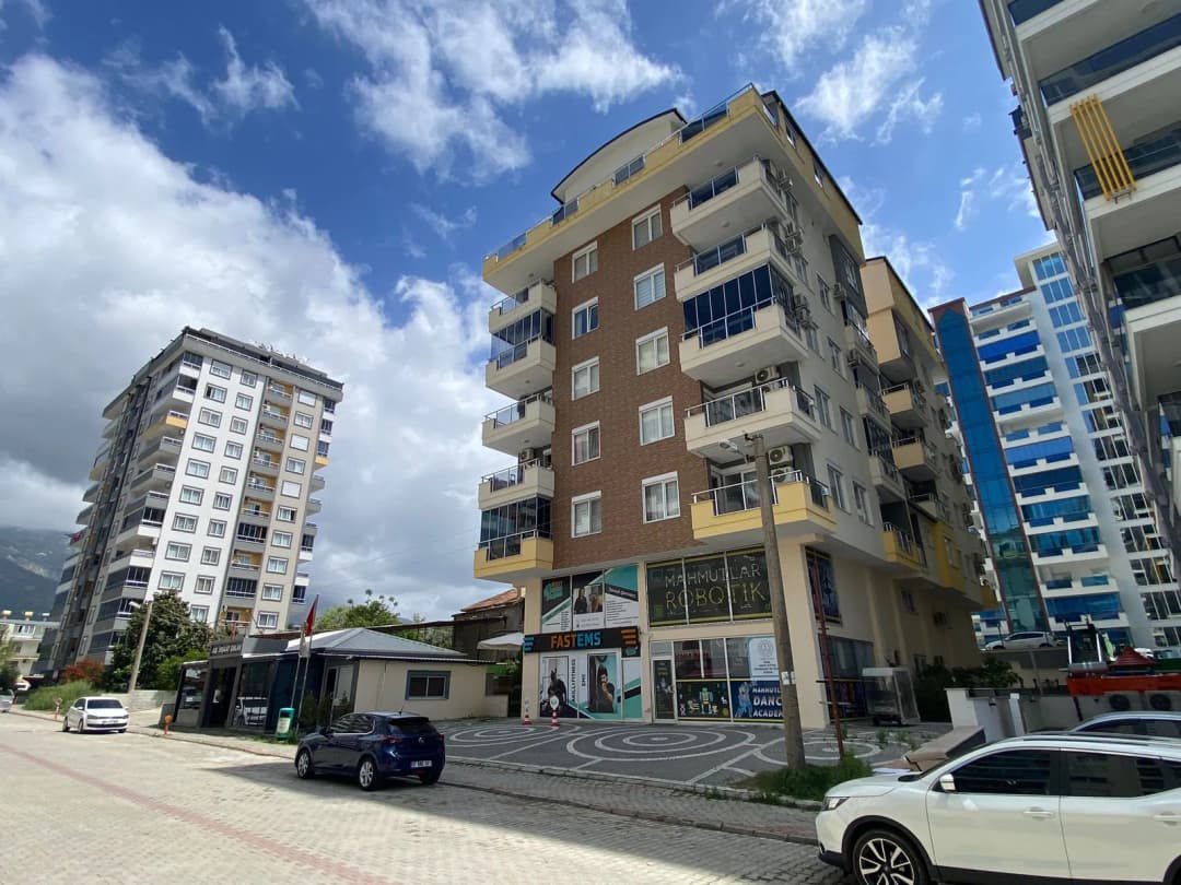 Квартира 1+1 55 М² В Афаз Резиденс, Махмутлар, Аланья На Продажу | 300 М До Моря, Комплекс С Бассейном, 5-й Этаж, Современное Жилье