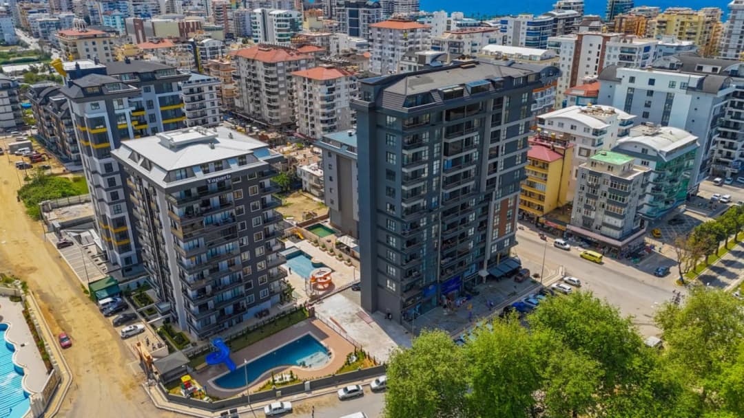 Квартира 1+1 На Продажу В Резиденции Ecology Corner В Махмутларе | Квартира 60 М² В Новом Здании С Видом На Море В Аланье