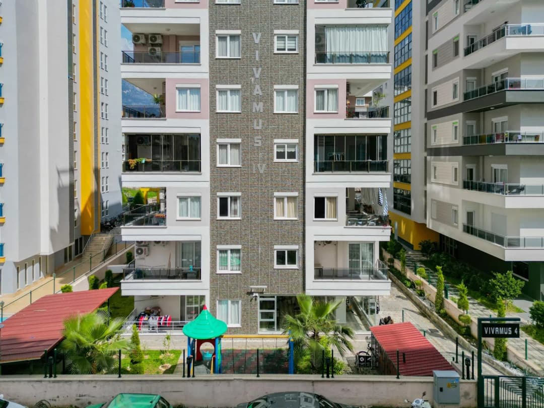 Mahmutlar Vivamus 4 Residence: Zu Verkaufen 3+1 Möblierte Luxuswohnung | 400 M Zum Meer, 150 M², Leben In Einer Wohnanlage Mit Pool In Alanya