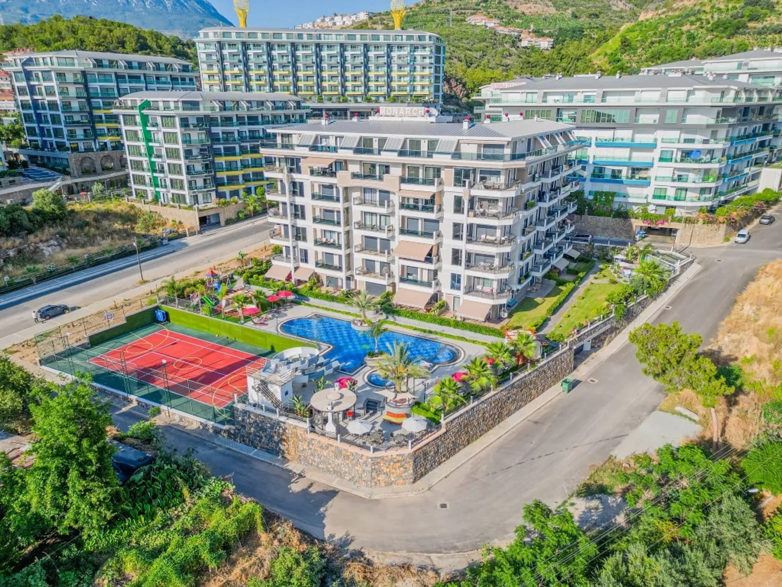 Sea View Luxury Residence in Alanya Kargicak | Monarch Premium 1+1 & 3+1 Apartments