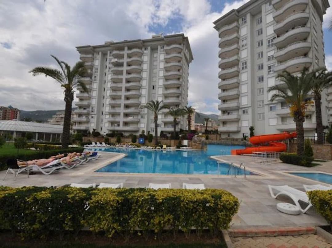 Spacious Residential 2+1 Apartment For Sale In Galaxy 3 Residence With Full Facilities In Alanya Cikcilli