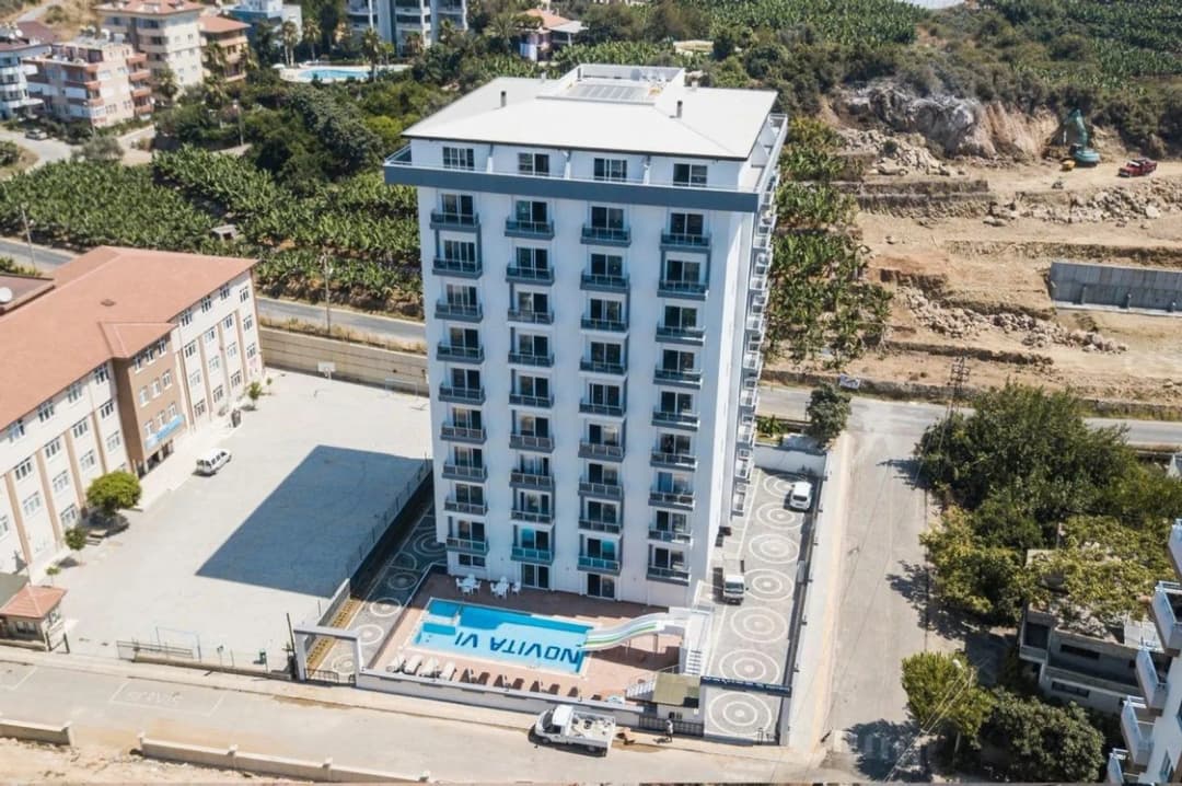 Махмутлар 1+1 Квартира У Моря – Novita 6 Residence, Меблирована, С Социальными Удобствами