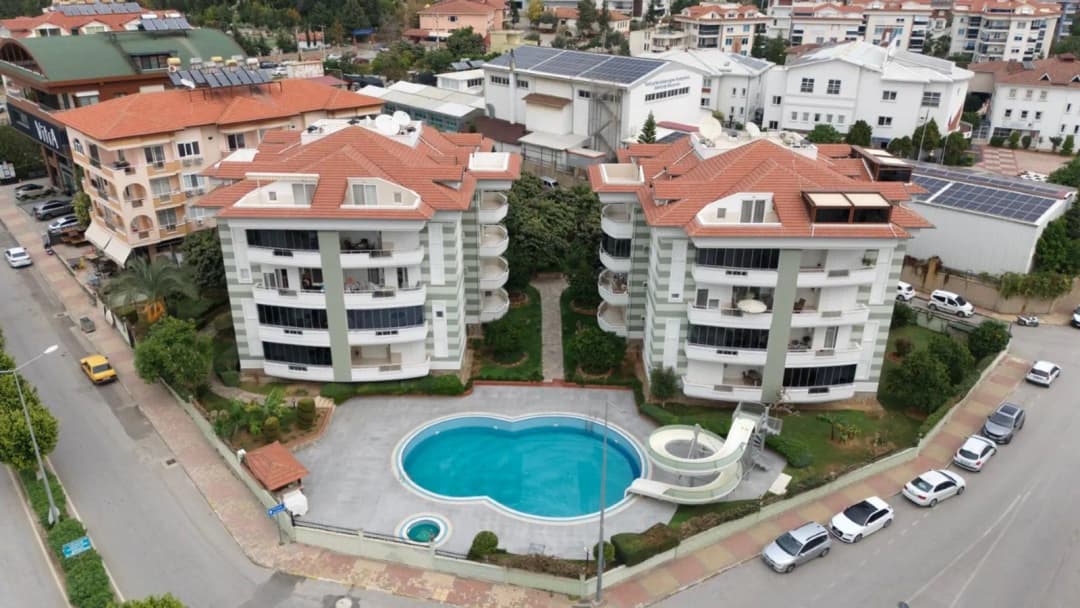 Alanya Oba 2+1 Wohnung Zu Verkaufen – Portakal Garden Residence, In Der Nähe Von Ted College, Für Aufenthaltsgenehmigung Geeignet