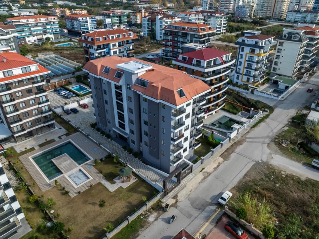 Alanya Kestel’de Denize 100 Metre 3+1 125 M² Dubleks Daire | Hakyüz Life Iı
