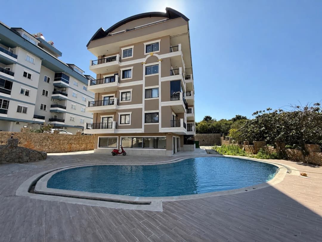 Alanya Oba Nova Park Residence Satılık 2+1 Kale Manzaralı Sıfır Daire 85 M²