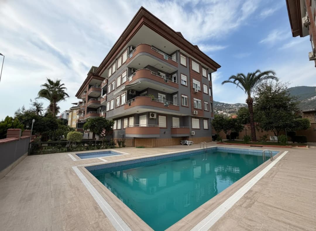 135 M² Fully Furnished 2+1 Apartment For Sale In Alanya City Center With Pool