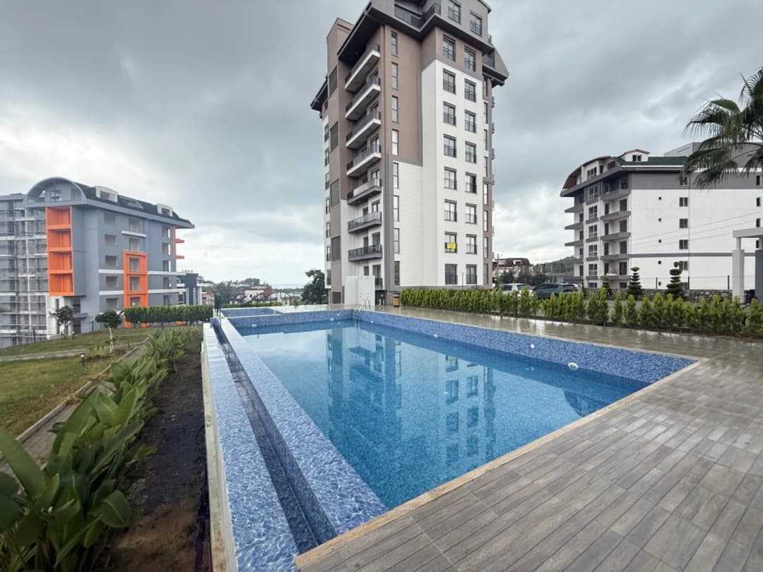 Avsallar Satılık 2+1 Daire – Deniz Manzaralı, Eşyalı, Larin Garden