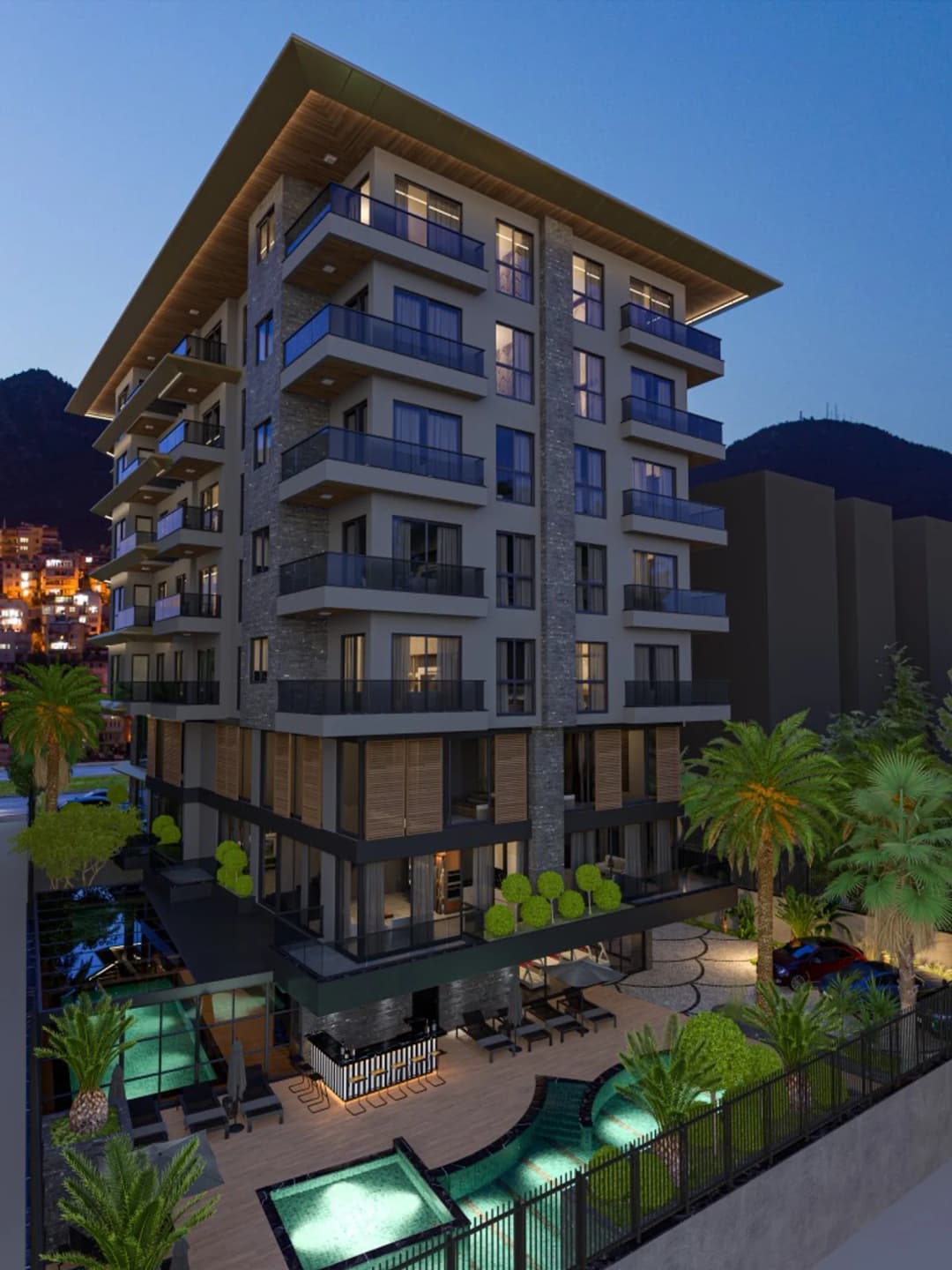 Royal Premium Alanya | Kleopatra Plajı’na 180 Metre Mesafede 1+1 Loft, 2+1, 3+1 Modern Daireler