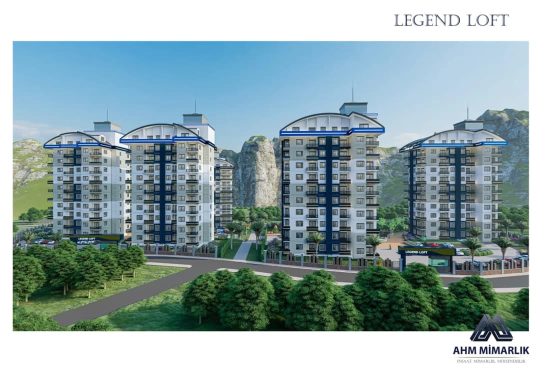 Legend Loft Projekt – Das Neue Symbol Für Luxuriöses Leben In Alanya Avsallar
