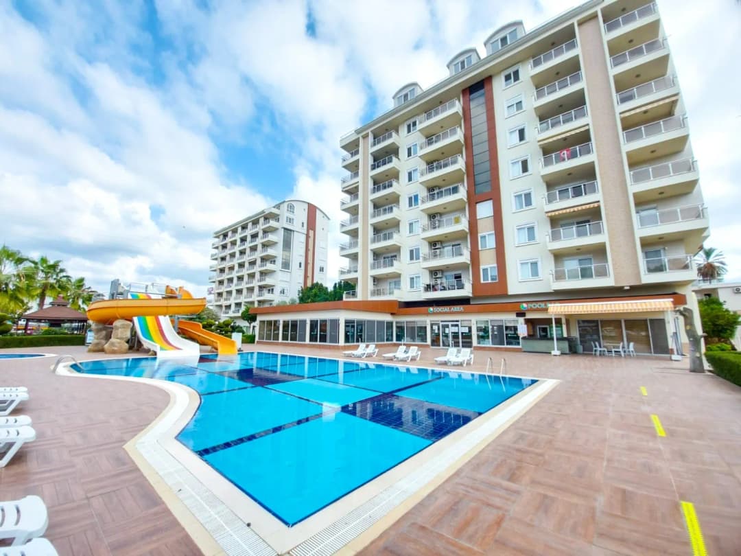 Avsallar Orion Hill 1+1 Namješten Apartman – 800 M Od Mora, Luksuzni Kompleks