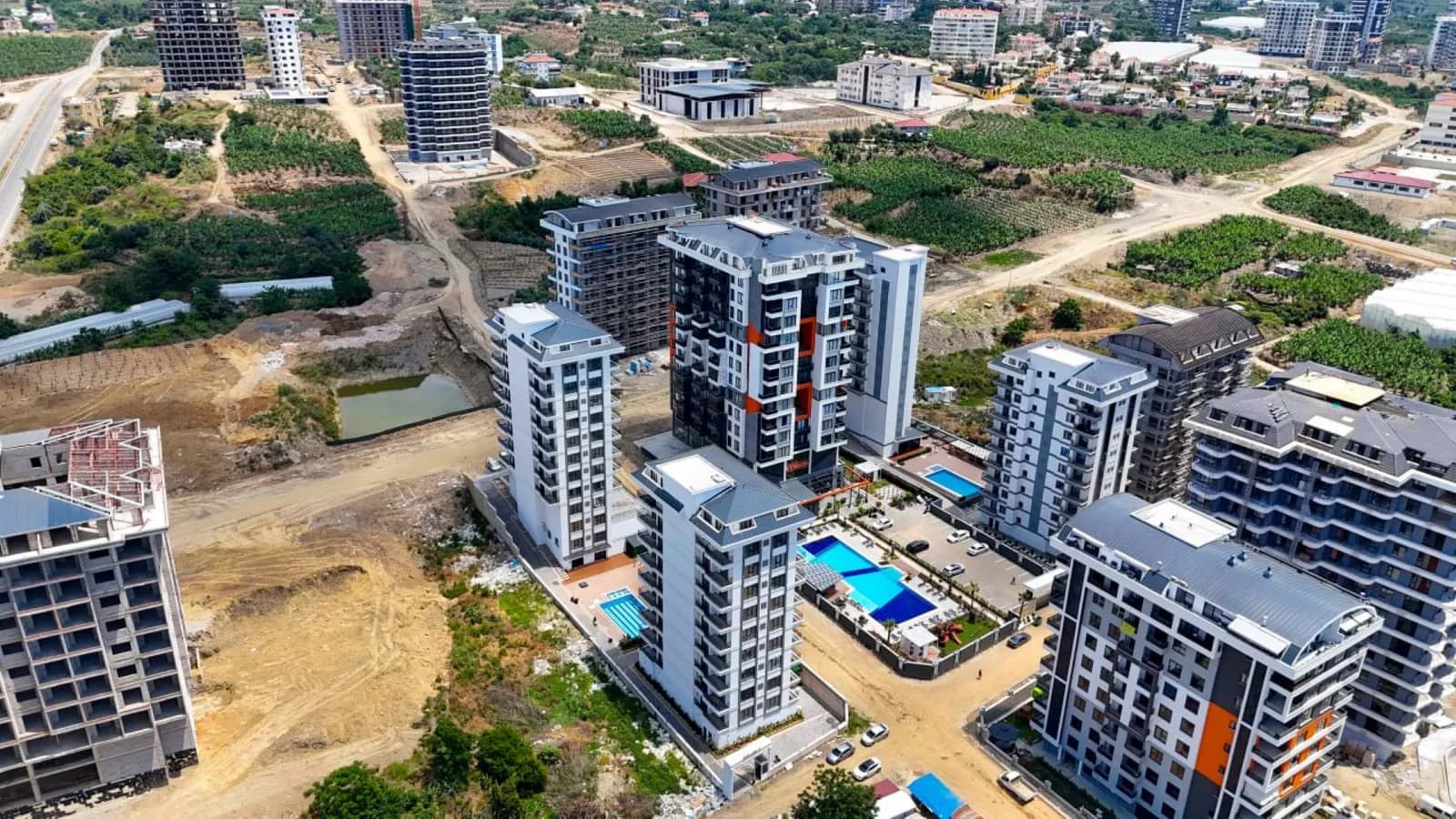 Prodaje se potpuno novi stan 1+1 u Mahmutlaru Bestlife 10 Residence – 750 m od mora.