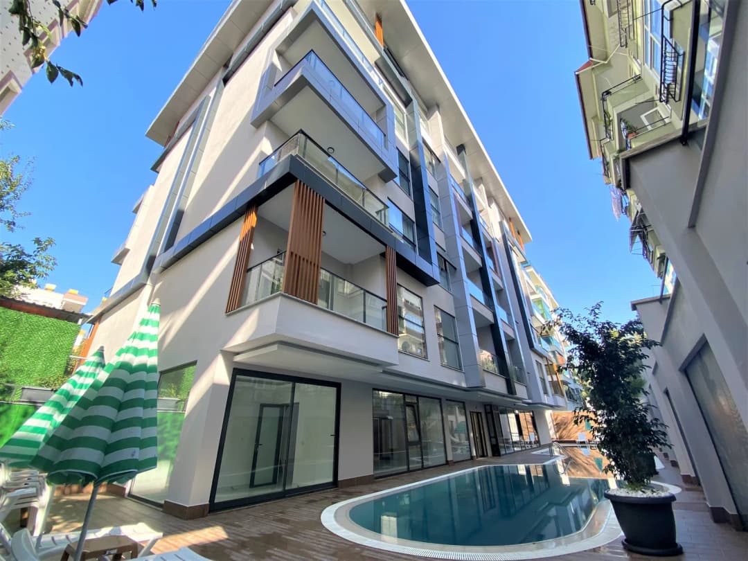 Alanya Merkez Demi̇r Home City 3+1 140 M² Doppelex Zu Verkaufen | Mit Aussicht Auf Die Burg Und Das Meer