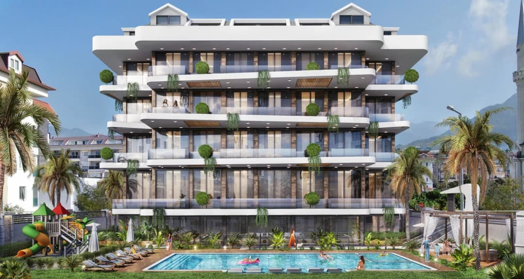 Alanya Kestel Costa Vita Premium | 1+1 Satılık Daire, Havuz & Vatandaşlık Fırsatı