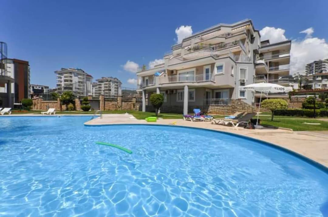 Alanya Cikcilli Helios Residence 2+1 110 M² Havuz Cepheli Daire