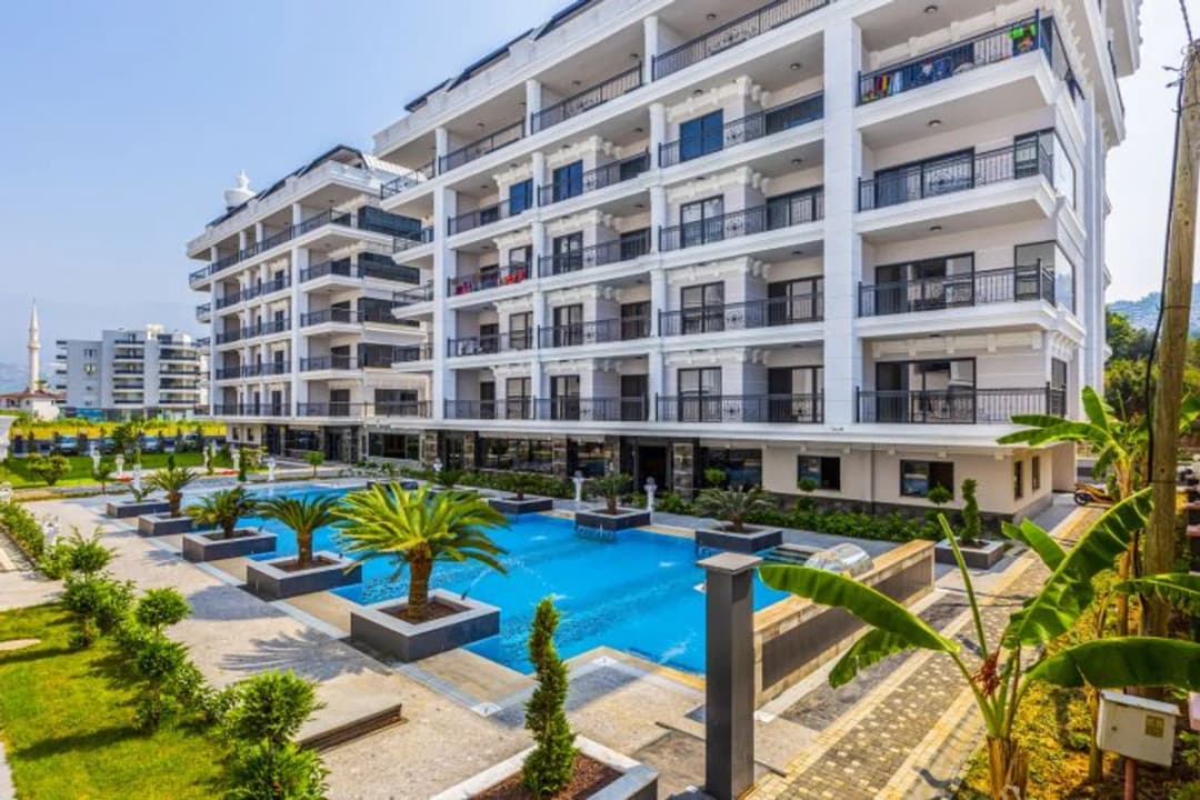 Toprak Palace Residence Kargıcak | Denize Yakın 3+1 Mobilyalı Daire, Türk Vatandaşlığına Uygun