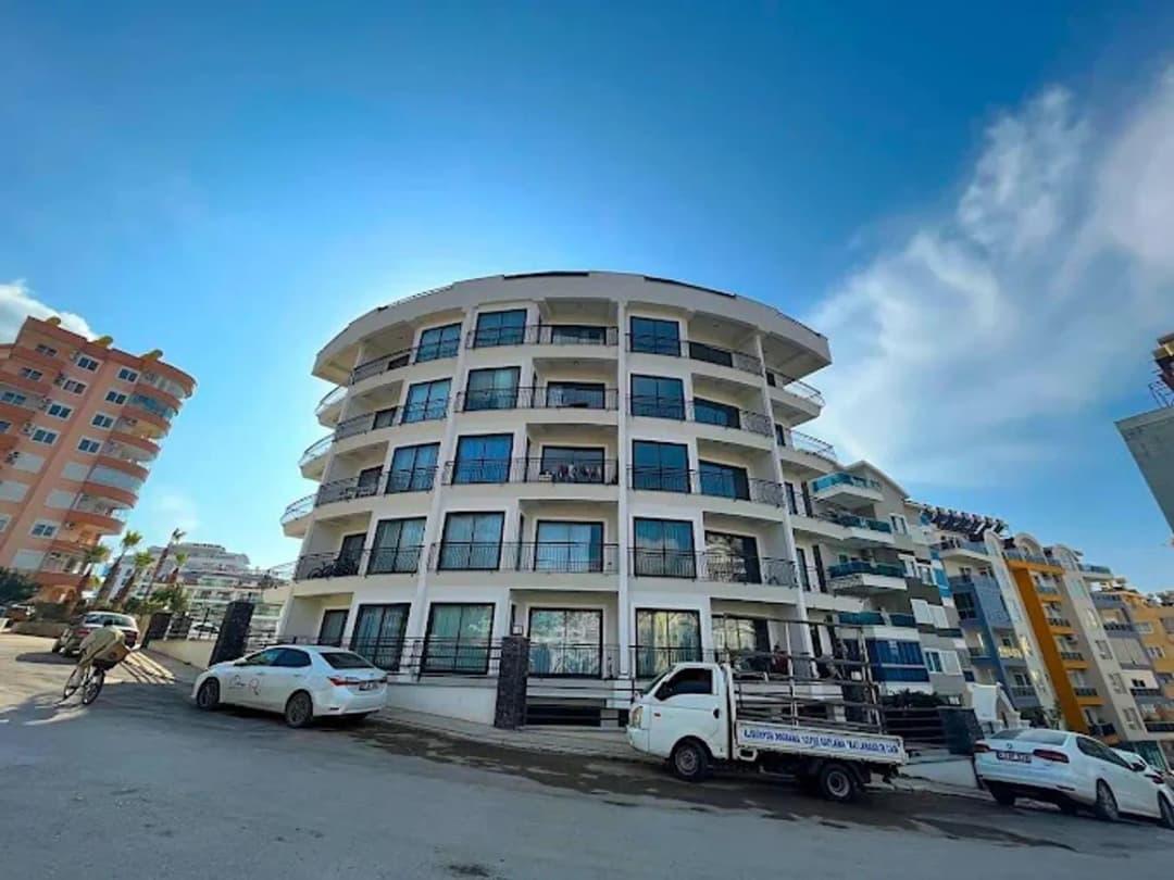 Alanya Tosmur Satılık Eşyalı 2+1 Dubleks Daire | Troy 1 Residence | Deniz & Kale Manzaralı