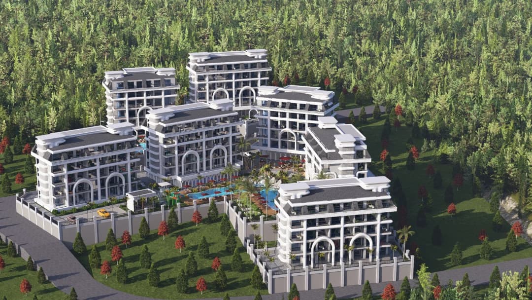 Adal Royal Residence | Luxury Apartments 800 Meters From The Sea In Kestel, Alanya