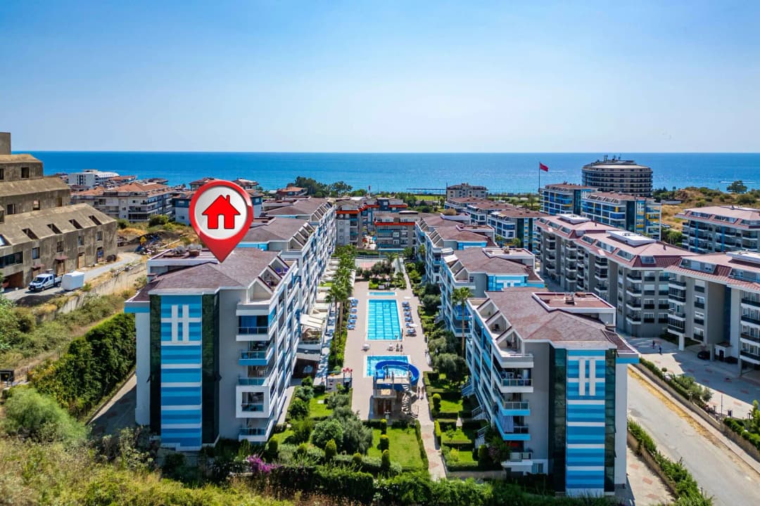 Kestel Aura Blue - 3+1 Dubleks Sa Pogledom Na More | 180 M²