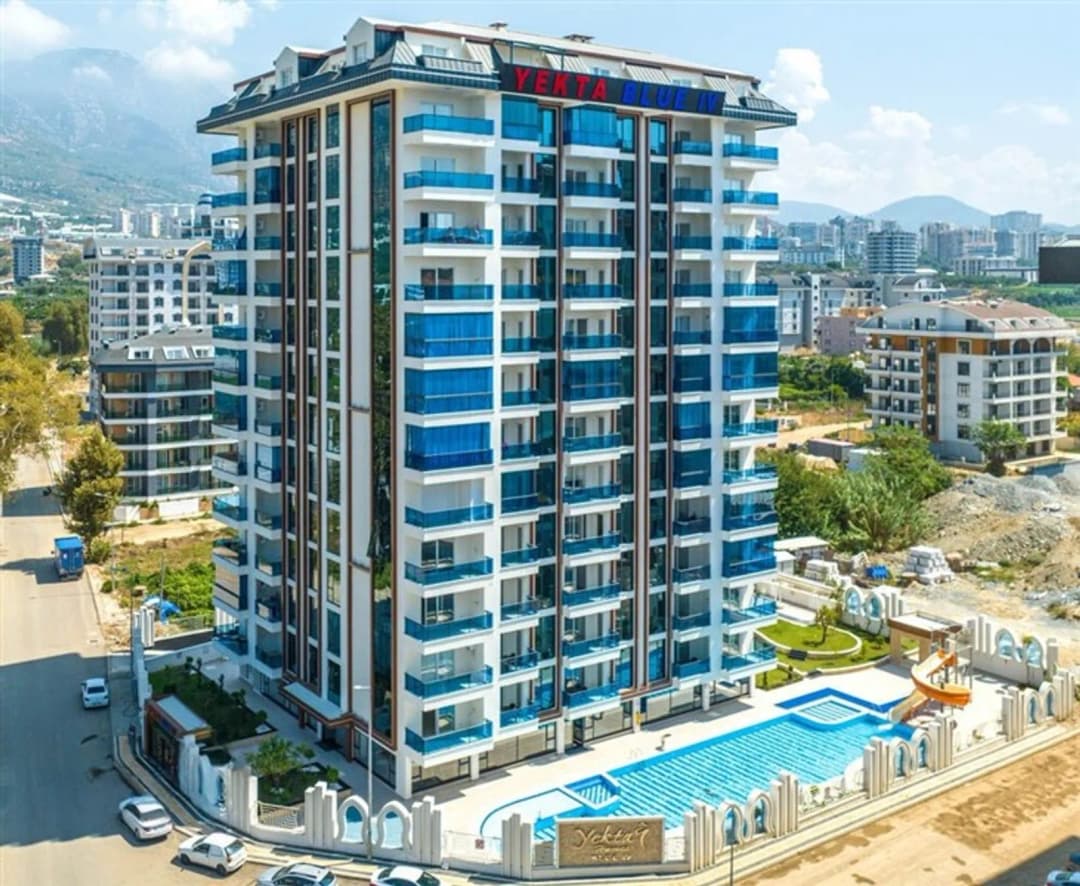 Yekta Blue 4 – Möblierte 1+1 Wohnung In Mahmutlar