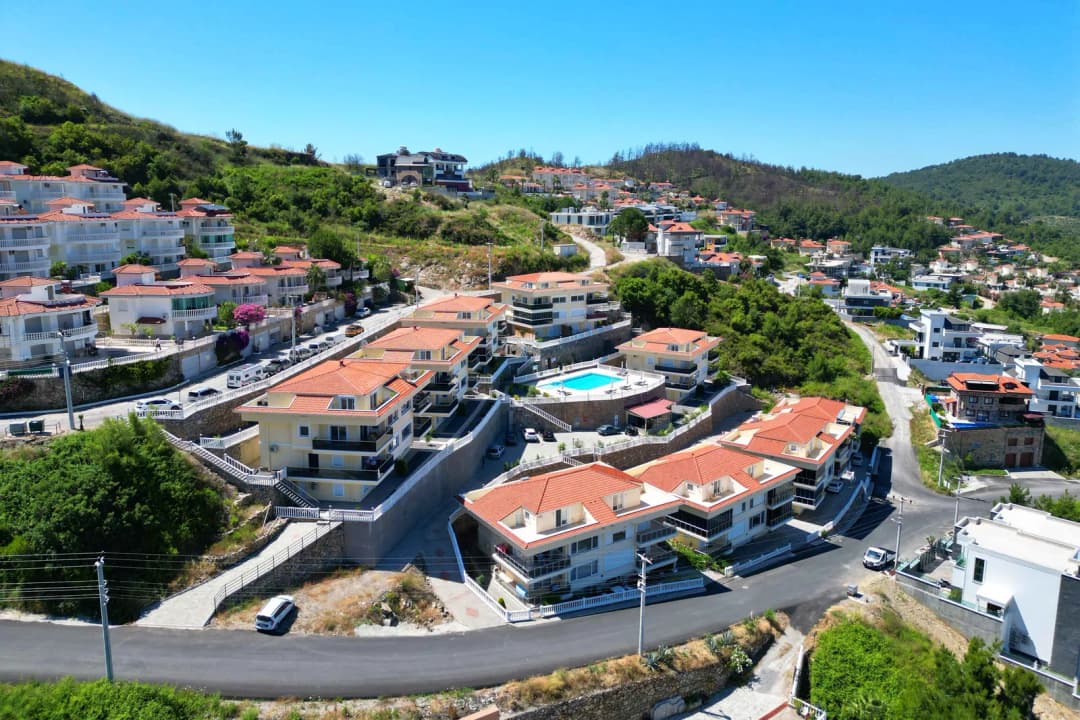 Kargıcak Sea View 3: 3+1 Dubleks Stan Sa Pogledom Na More Prikladan Za Boravišnu Dozvolu
