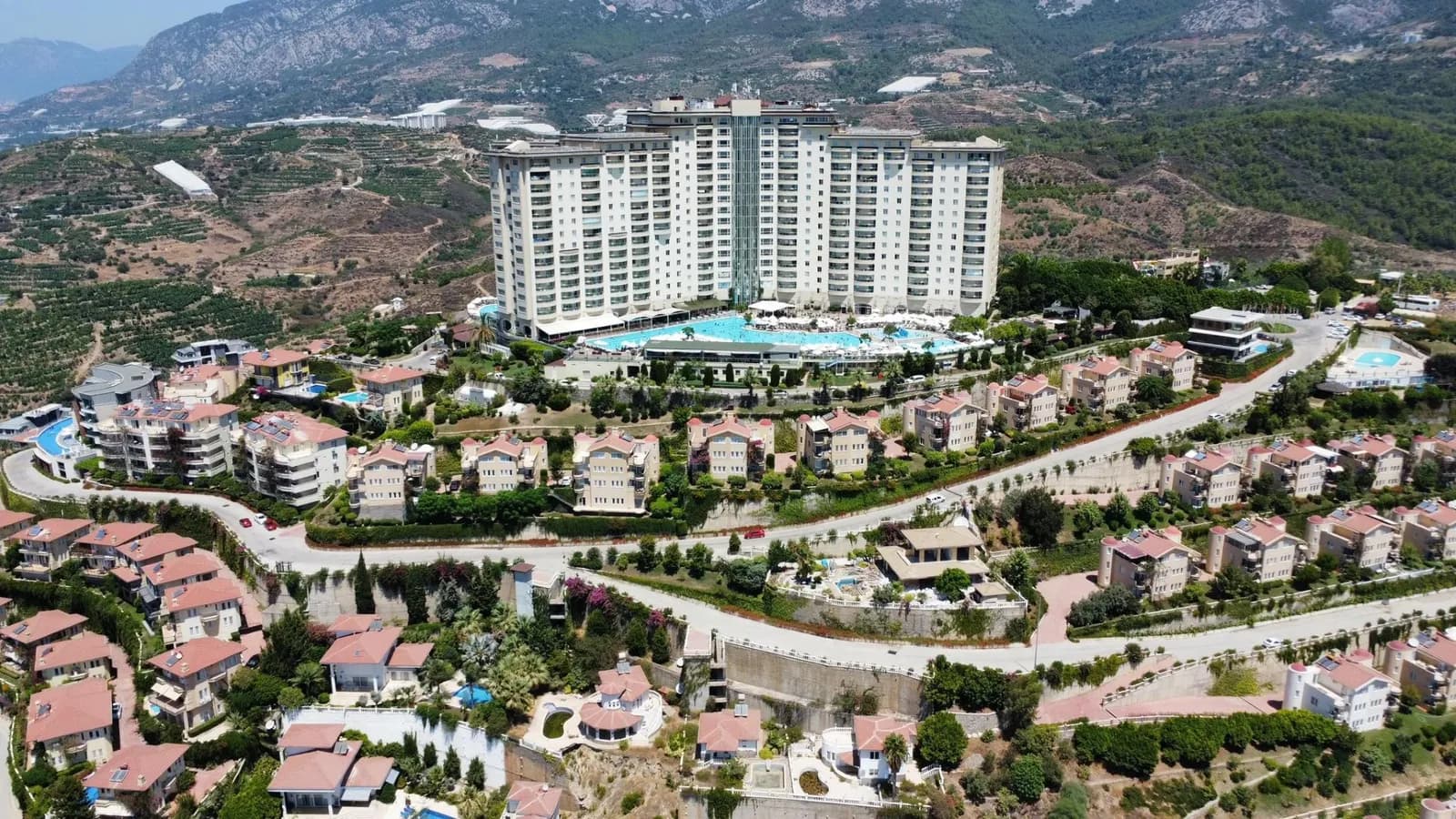 Alanya Kargıcak Goldcity Hotel & Resıdence Deniz, Kale Manzaralı Ozel Plajlı Eşyalı 2+1 Daire