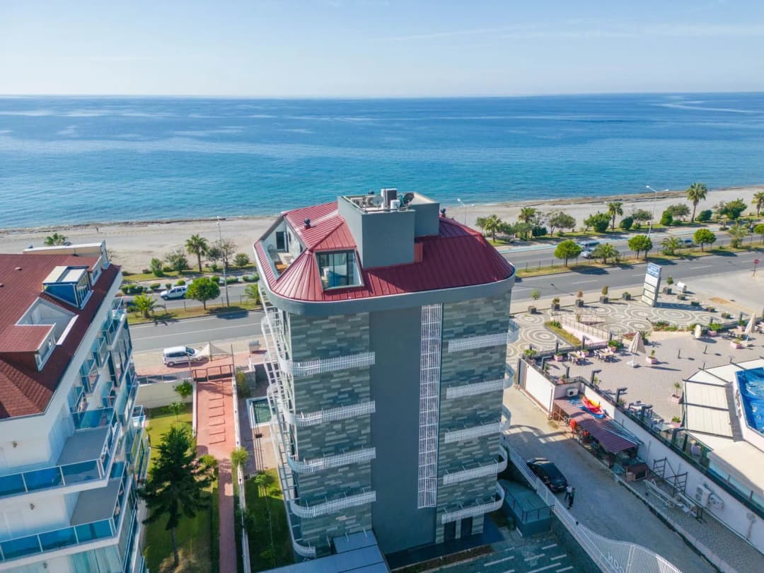 Kestel Küçüker Icon’da Vatandaşlığa Uygun Denize Sıfır 2+1 Lüks Daire