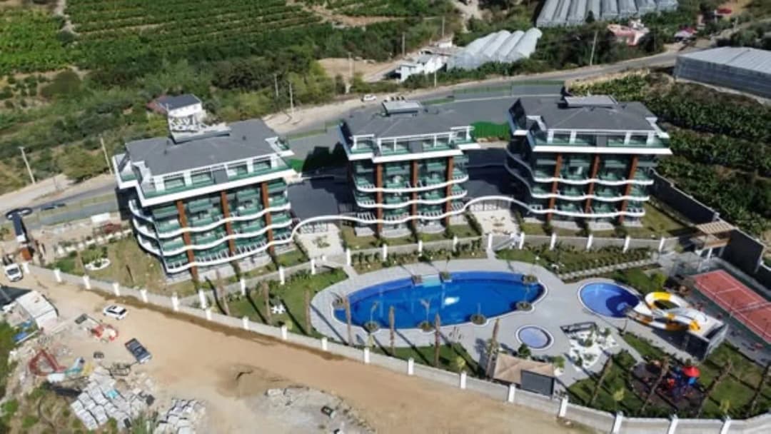 Moderan 1+1 Apartman U Kompleksu Kavi Velux Sa Svim Sadržajima U Alanya Kargıcaku.