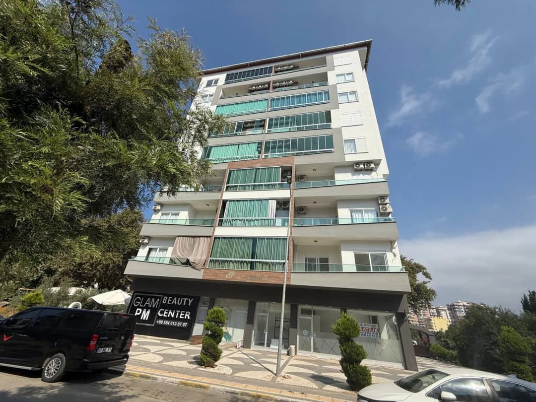 Mahmutlar 1+1 Eşyalı Daire Bay 5 Residencede | Deniz Ve Dağ Manzaralı, Merkezi Konum