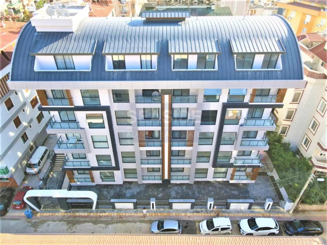 Möblierte 1+1 Wohnung Zum Verkauf – Nahe Dem Meer, Mit Pool In Der Demir Home Residence, Alanya Zentrum