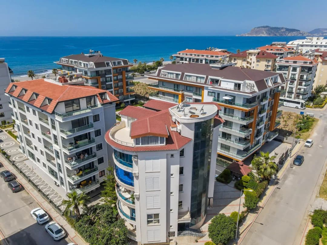 Продается 2+1 Меблированная Квартира – Kestel Delux Site, Аланья, 50 М От Моря, С Бассейном И Видом На Море