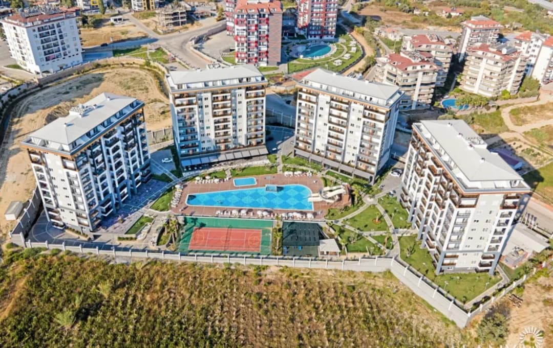 Prodaje Se Apartman 1+1 U Avsallaru | Emerald Paradise, S Pogledom Na More I Bazen