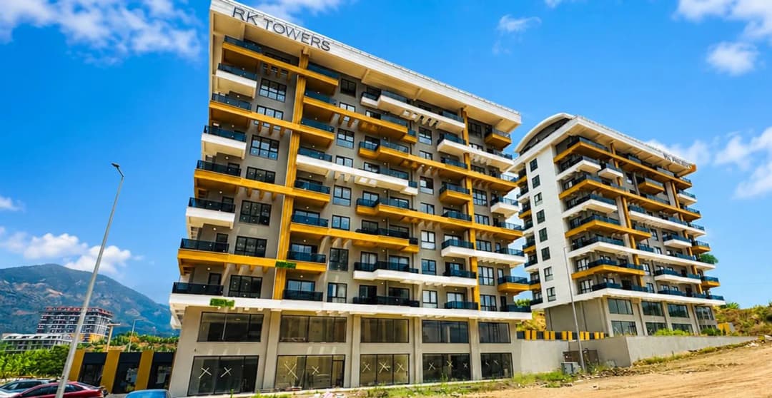 Alanya Mahmutlar Rk Towers’ta Denize 400 Metre Mesafede Satılık 1+1 Daire