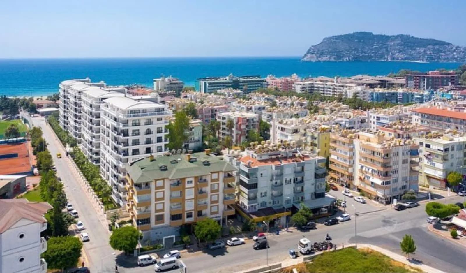 1+1 Квартира на продажу в Джумхурият – 300 метров до моря, Güngör Apartmanı