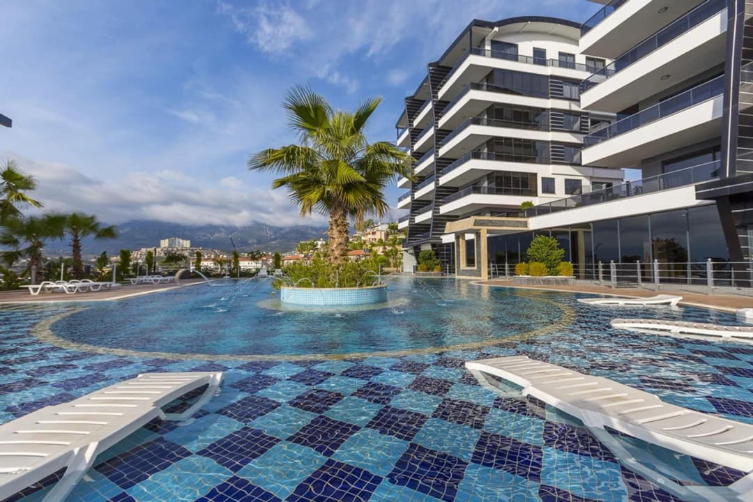 Toprak Panorama Kargıcak’ta Full Lüks Eşyalı 2+1 Deniz Manzaralı Daire