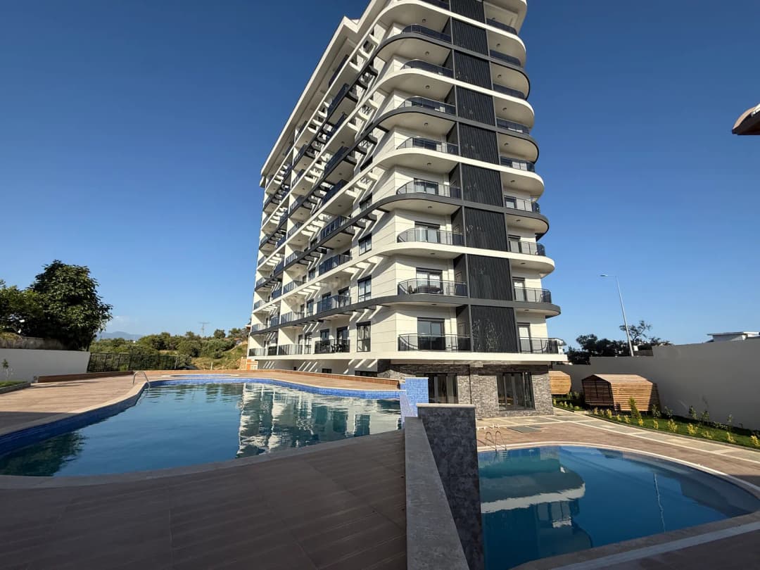2+1 Wohnung Zu Verkaufen Im Alanya Alona Tower | 82 M² | 9. Stock | Meer-, Wald- Und Stadtblick