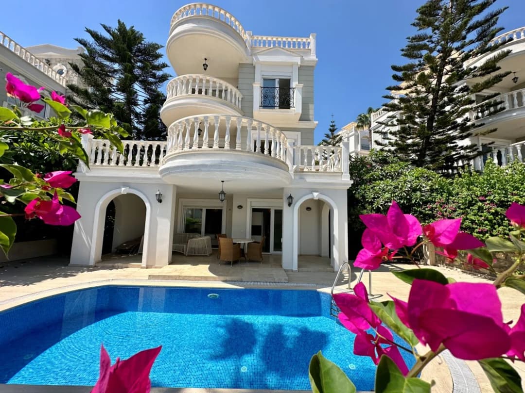 Vila 4+1 Sa Privatnim Bazenom – Alanya Konaklı, Pogled Na More I Planine, Pogodno Za Stanovanje
