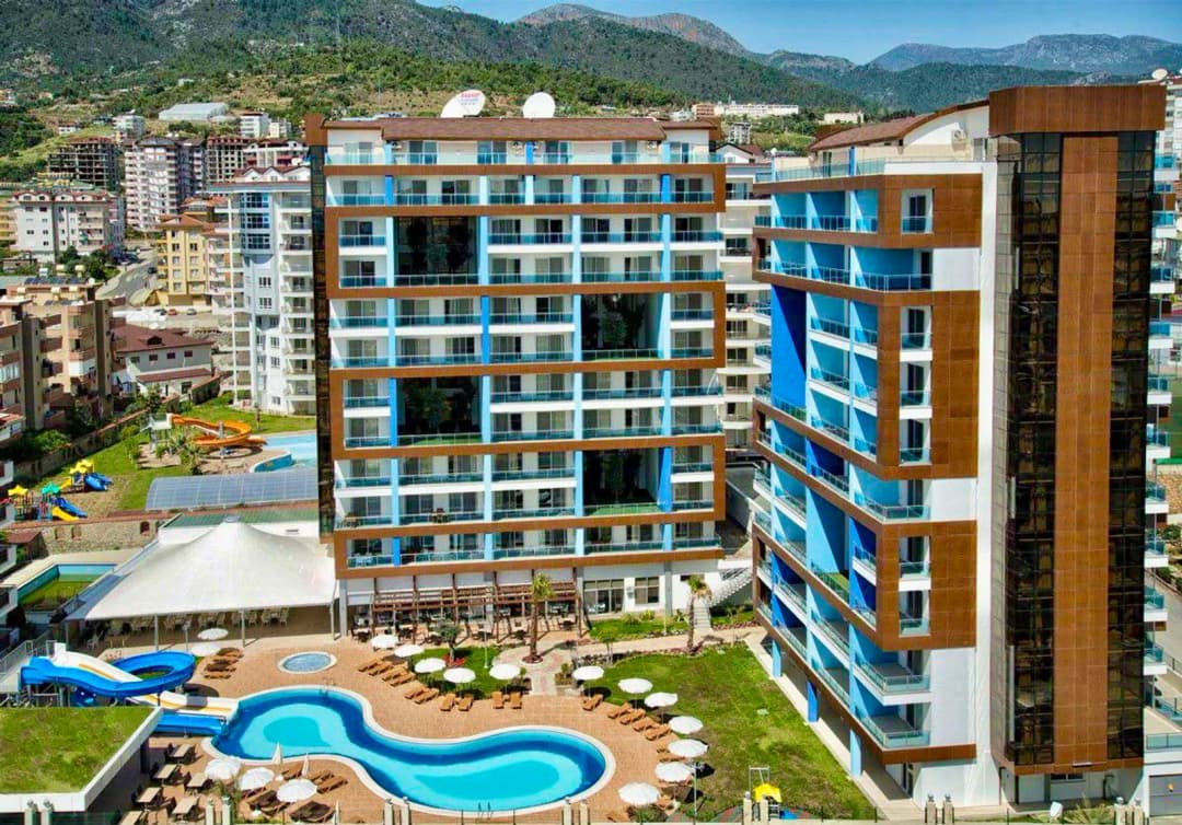 Dvosoban Namješten Stan Na Prodaju U Crystal Towers, Cikcilli, Pogodan Za Boravišnu Dozvolu I Sticanje Državljanstva