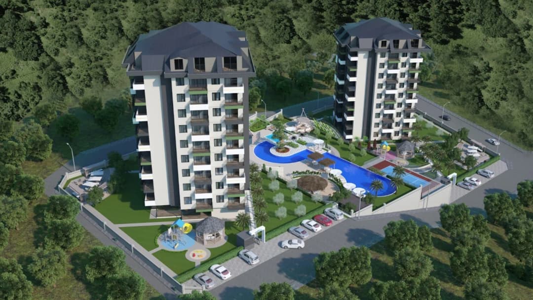 Victory Panorama – Alanya Demirtaş’ta Deniz & Dağ Manzaralı Modern 1+1, 2+1, 3+1 Daireler