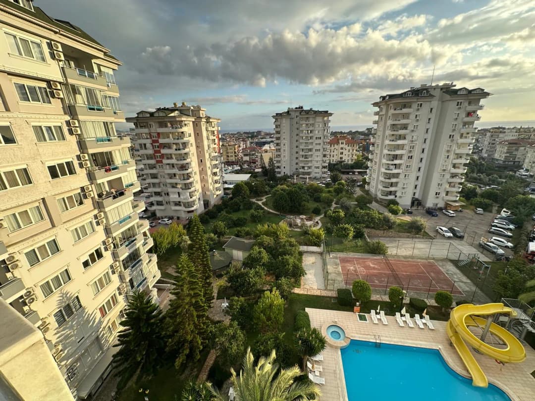 1+1 Wohnung Zum Verkauf In Alanya Cikcilli – Lemon Garden Residences, Geeignet Für Aufenthalt, Voll Möbliert, Außen-/hallenbad, Sauna & Fitness