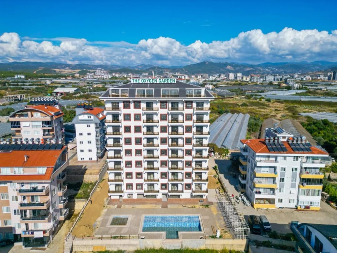 Apartmani 1+1, 2+1 I 3+1 Dostupni U Kompleksu Oxygen Garden Sa Aktivnostima, 700 Metara Od Mora U Payallaru, Antalija.