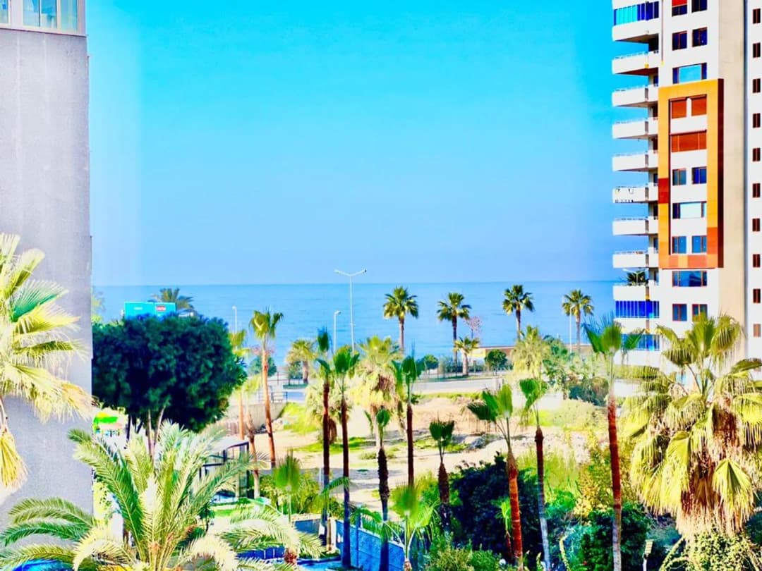Alden 7 Sitesi – Denize Sıfır 2+1 Full Eşyalı Daire, Deniz Ve Doğa Manzaralı