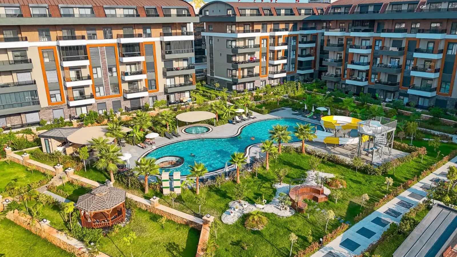 Kavi Dreams Residence Обa Аланья 2+1 Дуплекс Квартира – Полностью Меблирована с Бассейном и Роскошными Удобствами