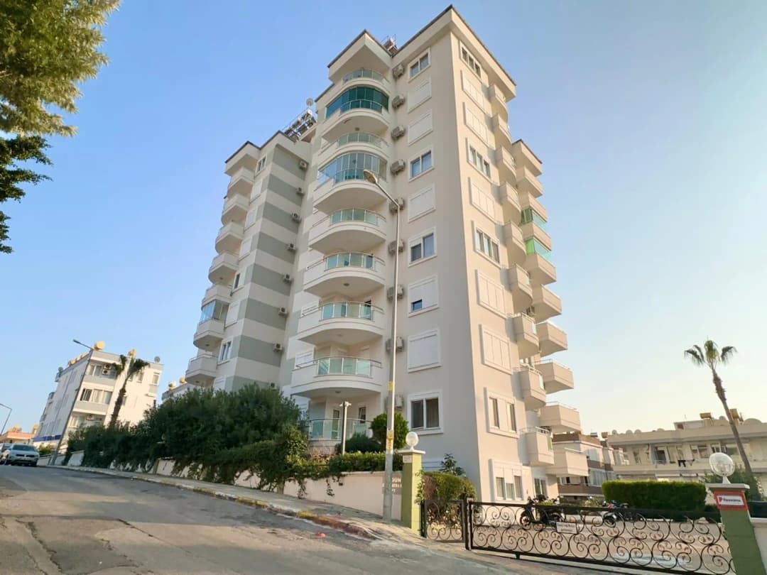 Alanya Merkez, 400 M Od Kleopatra Plaže, Dvosoban Stan S Pogledom Na More