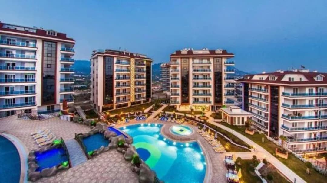 Алания Джикджилли Another World Residence 1+1 Меблированная Квартира На Продажу | Подходит Для Внж, Элитный Комплекс С Бассейном И Полной Инфраструктурой