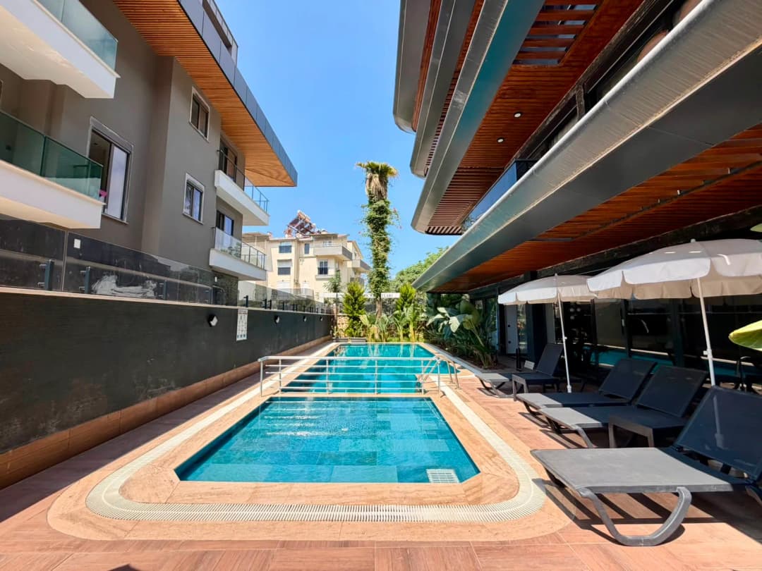 Alanya Milano Residence Vıp 2'de Satılık Full Eşyalı 2+1 Bahçe Katı Daire