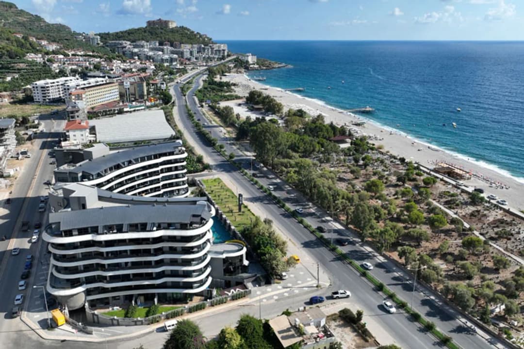 Via Mar Residence Kargıcak Satılık 1+1 Daire | Denize 100 M | Tam Eşyalı Lüks Daire Alanya