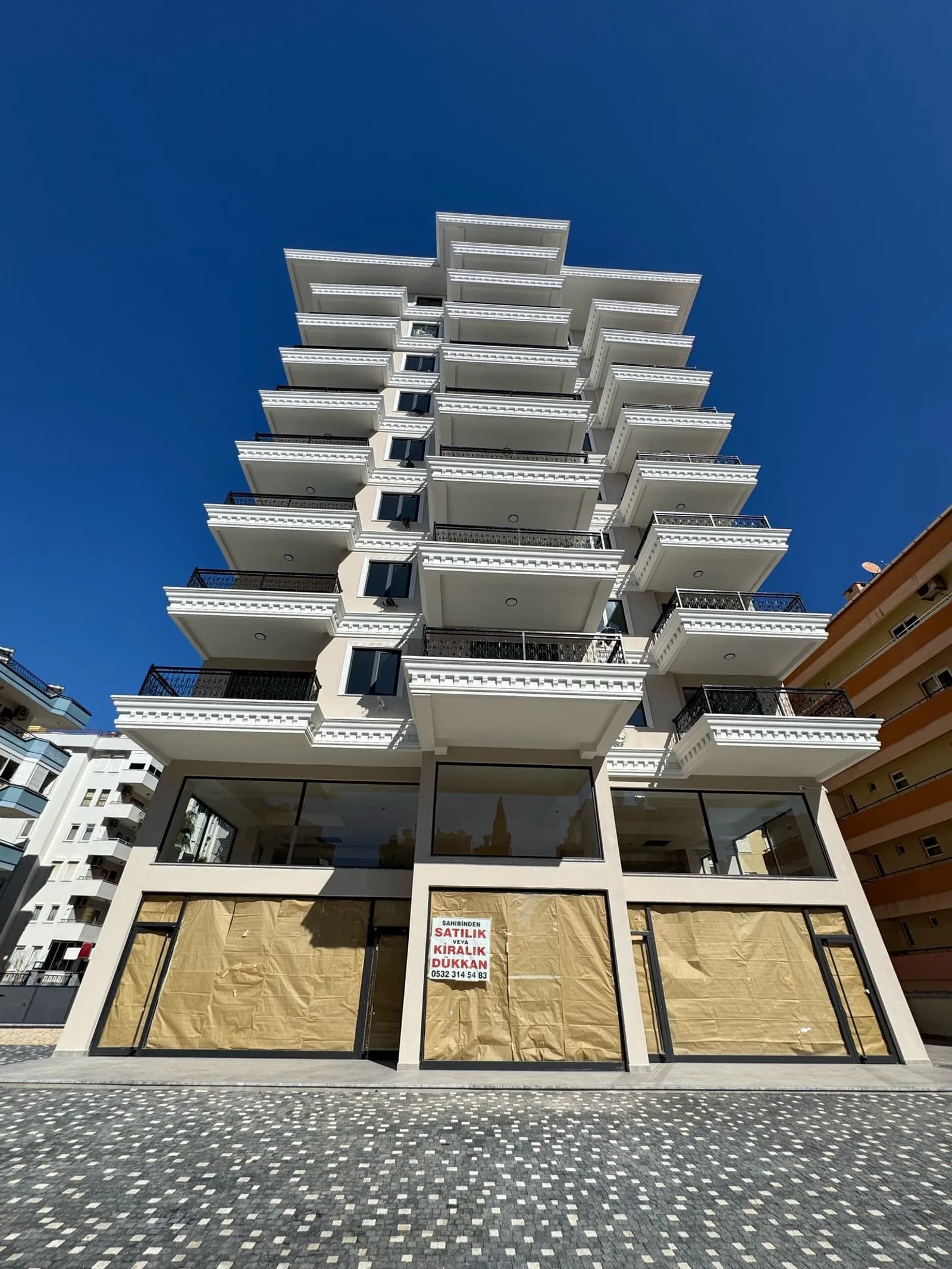 Dvosoban stan s punim pogledom na more na prodaju u Mahmutlaru, pogodan za stanovanje | 150 m od plaže