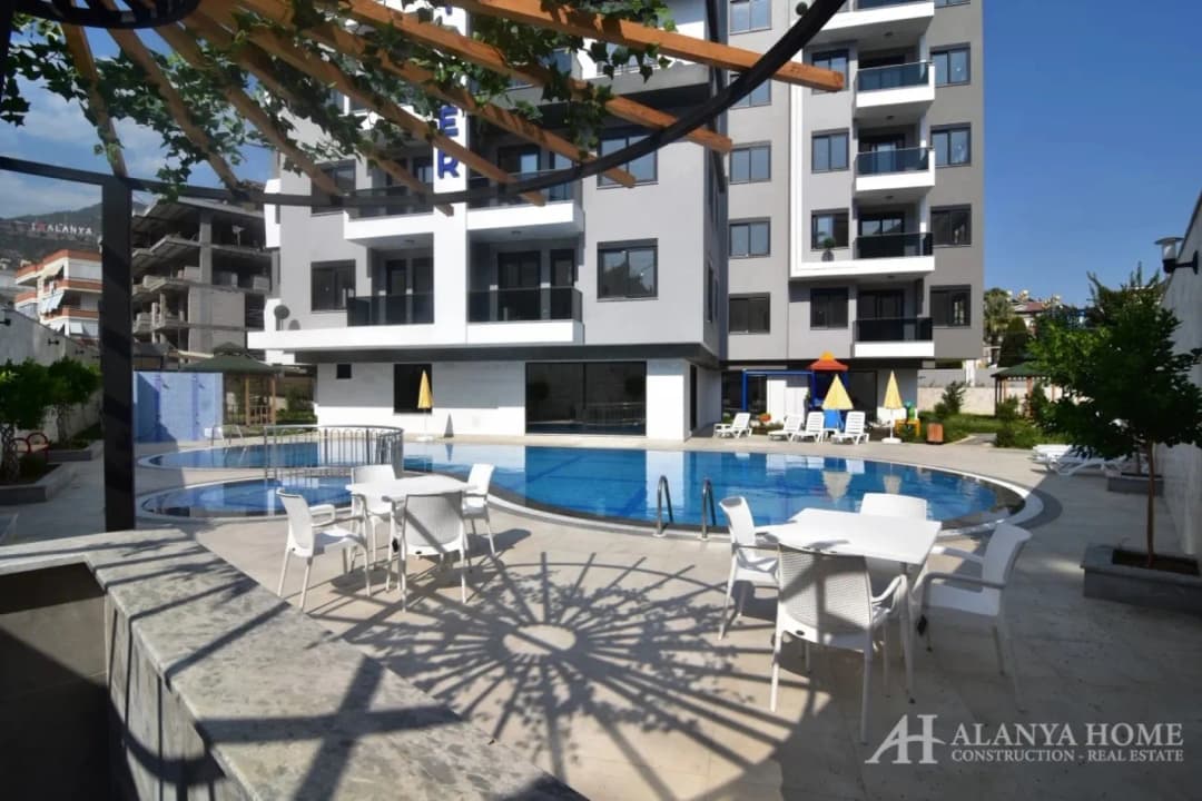 Alanya Güllerpınarı Seda Tower – Bürgerrecht Geeignete 2+1 Eigentumswohnung Zu Verkaufen | 90 M² | Wohnanlage Mit Pool