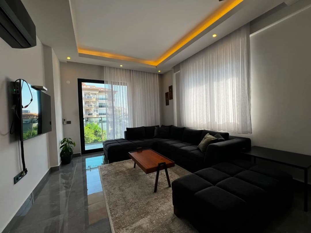 Prodaja Namještenog Stana 3+1 U Alanya Oba Silence Parku | Bazen, Fitness, Sauna